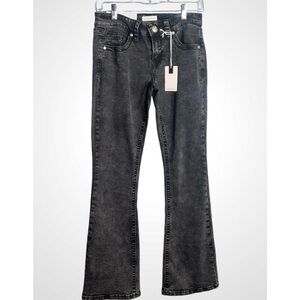 Fire & Rain Black Low Rise Bootcut Jeans Size 7 NWT